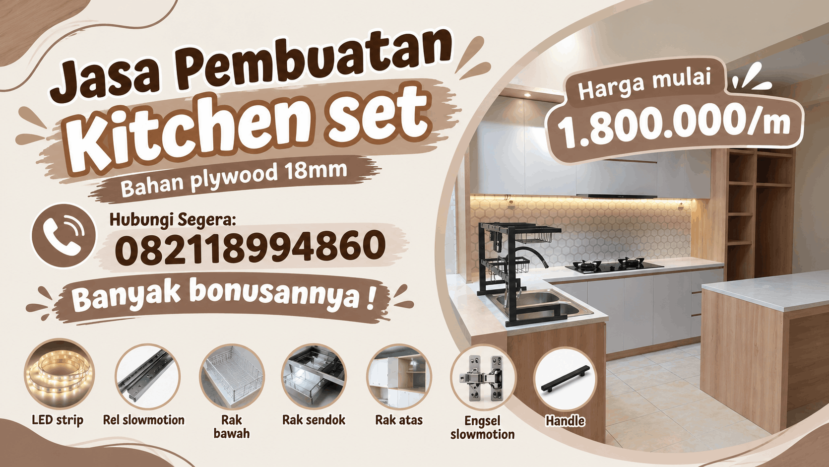 Panduan Memilih Marmer atau Granit untuk Top Table